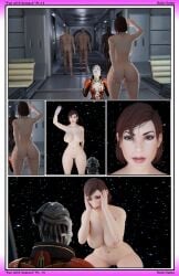 2girls 2girls3boys 3boys 3d 3d_(artwork) 3d_model admiring ass big big_ass big_balls big_penis breasts clothed_female_nude_male commander_shepard cum cum_in_mouth cum_in_pussy, cum_on_breasts cum_on_face cum_splatter cum_string cum_trail drool feet femshep hands_on_face jane_shepard mass_effect meditating meditation nipples rotosama samara sleep_molestation sleep_sex sleeping smirk waving waving_hand