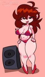 girlfriend (friday night funkin) from friday night funkin by yourmother69