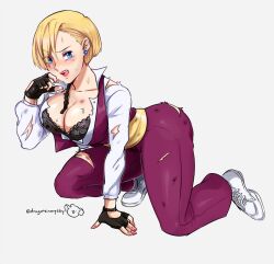 king (snk) from art of fighting by dragonsinmysky