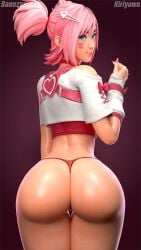 1girls 2026 3d 3d_(artwork) ass big_ass blender bubble_ass bubble_butt epic_games esme_(fortnite) female female_focus female_only fortnite fortnite:_battle_royale heart_symbol hi_res high_quality high_resolution highres kiriyawn light-skinned_female light_skin looking_at_viewer looking_back panties pink_hair pink_panties pose posing presenting presenting_ass red_panties red_thong red_thong_panties shirt showing_ass showing_off simple_background smile smiling thick_ass thick_thighs thong thong_panties twintails underwear watermark