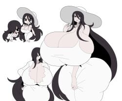 2girls ass ass_bigger_than_head ass_focus big_ass big_breasts black_eyes black_hair black_nails breasts breasts_bigger_than_head breasts_bigger_than_torso bubble_butt casualdemo cleavage cleavage_dress cleavage_overflow dress dumptruck_ass enormous_ass enormous_breasts eyebrows eyebrows_visible_through_hair eyelashes facing_viewer fat_ass female female_focus female_only gargantuan_breasts gigantic_ass gigantic_breasts ginormous_ass ginormous_breasts goonable gothic_taco hair_between_eyes hair_over_one_eye hand_on_hip hasshaku-sama hat height_difference hips hips_wider_than_shoulders hourglass_figure hourglass_figured_female huge_ass huge_breasts huge_thighs humongous_ass humongous_breasts hyper hyper_ass hyper_breasts japanese_mythology large_ass large_breasts long_hair looking_at_viewer masturbation mature mature_body mature_figure mature_woman milf mommy painted_nails perfect_ass perfect_body perfection rare round_ass simple_background skindentation slim_waist smile sun_hat the_ring thick thick_ass thick_thighs thighs tits very_long_hair voluptuous voluptuous_female white_background white_dress wide_hips yamamura_sadako