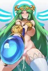 palutena from kid icarus by sloppingslurpie