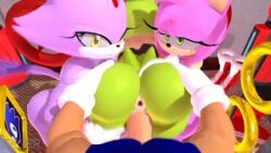 1boy 1girls 3d 3girls afrosoricid amy_rose animated anthro anus ass backshots big_breasts blaze_the_cat breasts eulipotyphlan eyelashes feline female femsub foursome gif green_eyes hands_on_ass harem huge_ass idw_publishing lecheryamoreva looking_back male maledom nude_female opennsfwsp pov red_star_ring restrained rings rough_sex sega silvertilver sonic_(series) sonic_the_hedgehog sound surge_the_tenrec tagme thick_thighs vaginal_penetration video voice_acted wide_hips yellow_eyes