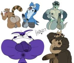 abs absurd_res anthro anthro_only anus areola areolae armpit_hair ass avian balls beak belly big_butt big_the_cat bird blue_jay blushing body_hair bone brown_fur buff cartoon_network chaz_(helluva_boss) corvid cyan_eyes demon dg254 digital_media_(artwork) disney disney_channel domestic_cat duo erection feathers felid feline felis fish flaccid flaccid_cock flaccid_penis fur genitals group hair helluva_boss hi_res horn huge_balls huge_cock huge_testicles humanoid humanoid_genitalia jay_(bird) large_balls large_cock large_ears large_testicles large_thighs light_brown_fur male male_only mammal marine mordecai mordecai_(regular_show) muscular muscular_anthro muscular_male nervous new_world_jay nipples nude one_eye_closed oscine overweight overweight_male papa_titan_(the_owl_house) passerine pecs penis pointing presenting presenting_anus presenting_ass presenting_hindquarters procyonid pubes pubic_hair purple_body purple_fur raccoon regular_show rigby rigby_(regular_show) scar scars sega shark sharp_teeth showing_off simple_background skull skull_head sonic_(series) sonic_adventure sonic_the_hedgehog_(series) stripes tail teeth text the_owl_house thick_thighs titan_(the_owl_house) vivienne_medrano warner_bros warner_brothers white_fur yellow_eyes