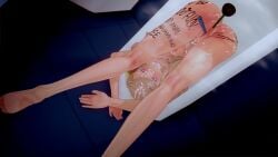 after_rape after_sex ann_takamaki broken_rape_victim fucked_senseless passed_out persona_5 public_use unconscious urinal