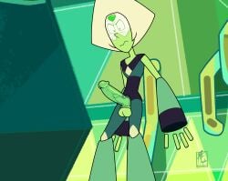 futanari penis penis_sleeve peridot_(steven_universe) steven_universe tagme