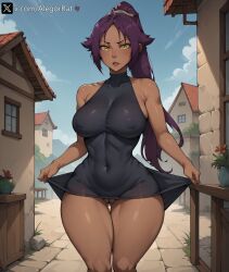 shihouin yoruichi from bleach by alegorrat
