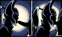luna (dota) from dota 2 by h1kar1ko