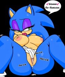 after_transformation big_breasts dripping_cum fingering_self genderswap_(mtf) horny_female legs_spread masturbation moaning rule_63 shadow_the_hedgehog sonic_(series) sonic_the_hedgehog sonic_the_hedgehog_(series) sonique_the_hedgehog spread_legs wet_pussy