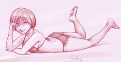 bikini feet female ruby_rose rwby solo