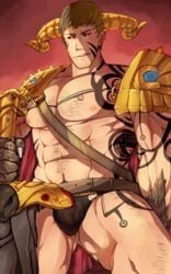 censored garen_crownguard league_of_legends male male_only solo sumi tagme