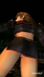 bloody_roar kirishima_nagi panties short_skirt