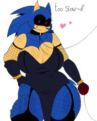 1girls alokrenacido anthro bify big_breasts black_dress blue_fur cleavage collar creepypasta dress eris_(hsc) female female_only friday_night_funkin friday_night_funkin_mod heart-shaped_pupils hedgehogs_slutty_collection leash microphone rule_63 solo solo_female sonic.exe sonic.exe_(character) sonic.exe_(series) sonic_(series) sonic_the_hedgehog sonic_the_hedgehog_(series)