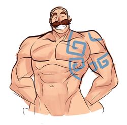 braum league_of_legends male male_only solo tagme