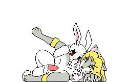 naughty rabbit fan art