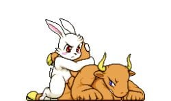 naughty rabbit fan art