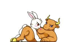 naughty rabbit fan art