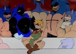 1girls 5boys alokrenacido bify big_ass big_breasts couch creepypasta cyclops.iso d-side_sarah friday_night_funkin friday_night_funkin_(d-side) friday_night_funkin_mod maddie_(d-side) meme needlemouse_(series) overalls pillow satanos_(sonic.exe) sir_x sonic.exe sonic.exe_(character) sonic.exe_(creepypasta) sonic.exe_(d-side) sonic.exe_(series) sonic.omw sonic_(series) sonic_the_hedgehog sonic_the_hedgehog_(series) x-terion yellow_hair