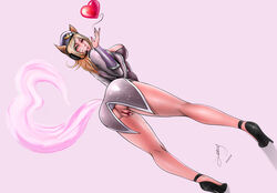 1girls ahri anus ass dat_ass female innie_pussy league_of_legends popstar_ahri satiny solo tagme