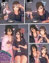 2girls 3d ace_attorney bra breasts clothed doubledigit64 ema_skye female kay_faraday koikatsu senftember senftember_(2025) tagme