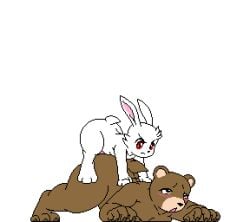 naughty rabbit fan art