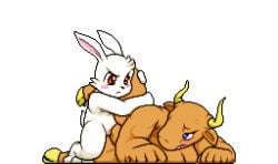 naughty rabbit fan art