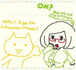 cat_(swapnote) cat_ears catboy clothed feline glasses nikki_(swapnote) nintendo osterzonensfw swapnote