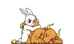 naughty rabbit fan art