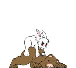 naughty rabbit fan art