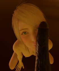 3d cheating cock_on_face crunchypachy dark-skinned_male dark_skin female final_fantasy final_fantasy_xv interracial lunafreya_nox_fleuret