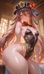 hu tao (genshin impact) from genshin impact by slombert
