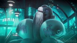 1futa 1girls 3d animated areolae big_areola big_breasts big_nipples big_penis bioshock bioshock_infinite black_hair boobjob breasts_bigger_than_head breasts_bigger_than_torso elizabeth_comstock eye_contact female female_focus futa_with_female futanari gigantic_breasts glowing_eyes huge_breasts huge_cock huge_nipples hyper_breasts nipples one_eye_obstructed paizuri paizuri_lead_by_female paizuri_with_gigantic_breasts penis_over_one_eye pov_eye_contact pov_paizuri seductive_look short_video shorter_than_30_seconds sound tagme tetriandoch underwater_view video writing_on_body writing_on_breasts