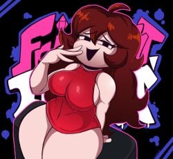 girlfriend (friday night funkin) from friday night funkin by lordfink