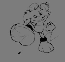 animated animated_gif ankle_bracelets crushing crushing_tiny_person dominant dominant_male domination feet foot_crush foot_domination gay giant gif male mcmoc mouse mouse_boy mouse_ears nix_(mcmoc) oc original_character stomp stomping tail tiny tiny_person