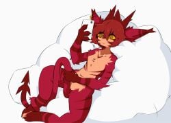2026 3_toes 4_fingers animated anthro arm_markings arm_tuft bean_bag blue_pupils claws ear_piercing ear_ring ear_tuft elbow_tuft electronics eye_through_hair eyebrow_through_hair eyebrows facial_markings facial_tuft feet finger_claws fingers fur fur_markings furred_kobold furred_scalie gaogomon gaogomon_(oc) glistening glistening_body hair head_markings hi_res holding_object holding_phone kobold leg_markings looking_at_object looking_at_phone male markings masturbation multicolored_eyes orange_body orange_eyes orange_fur phone piercing pointy_ears pupils red_body red_eyes red_fur red_hair red_markings ring_piercing scalie simple_background solo striped_ears stroking_tail tail tail_around_leg tail_fetish tail_markings tail_masturbation tail_play tail_tuft toe_claws toes translucent translucent_hair tuft white_background yellow_sclera