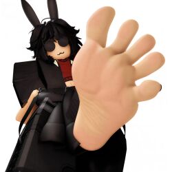 1girl 1girls 3d 3d_(artwork) 3d_artwork 3d_background 3d_model 5_toes artist_request close-up_feet closeup_feet feet feet_close_to_viewer feet_fetish feet_focus female female_only female_solo foot_fetish foot_focus hi_res high_quality high_resolution highres image only_female roblox roblox_avatar roblox_game robloxian sole sole_female soles soles_female soles_fetish soles_of_feet solo_female toes video_game