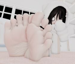 1girl 1girls 3d 3d_(artwork) 3d_artwork 3d_background 3d_model 5_toes artist_request close-up_feet closeup_feet feet feet_close_to_viewer feet_fetish feet_focus female female_only female_solo foot_fetish foot_focus hi_res high_quality high_resolution highres image only_female roblox roblox_avatar roblox_game robloxian sole sole_female soles soles_female soles_fetish soles_of_feet solo_female toes video_game