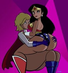2girls alien alien_girl alien_humanoid amazon amazonian ass ass_focus ass_grab azerotyh big_ass big_breasts big_butt black_hair black_hair_female blonde_hair blonde_hair_female dc dc_comics duo duo_female duo_focus huge_ass huge_butt justice_league leotard long_hair long_hair_female power_girl short_hair short_hair_female superhero superhero_costume superheroine tagme wonder_woman