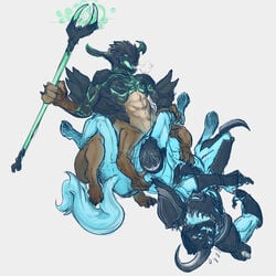 centaur crossover dota_2 gay hecarim league_of_legends male_only outworld_devourer taur