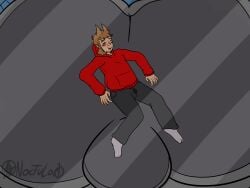 ass_focus boner crushing crushing_tiny_person damp eddsworld facesitting fat_ass glass macro macro/micro micro noctulord shrinking shrunken_male size_difference smirking tom_(eddsworld) tord_(eddsworld) underview