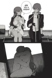 are_you_a_virgin?_(meme) ass big_ass big_butt boobs breasts butt caelus_(honkai:_star_rail) cleavage clothed clothes clothing dominant_male dress fat_ass fat_butt himeko_(honkai:_star_rail) honkai:_star_rail honkai_(series) hoyoverse kiss kissing larger_male long_hair mature_female naked naked_female nude nude_female older_female penis penis_in_pussy short_hair shorter_female side_boob smaller_female submissive_female taller_male thick_ass thick_butt thick_thighs thighs tits trailblazer_(honkai:_star_rail) vaginal vaginal_penetration vaginal_sex younger_male