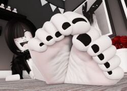 1girl 1girls 3d 3d_(artwork) 3d_artwork 3d_background 3d_model 5_toes artist_request bruhhhhmomennnnnt close-up_feet closeup_feet feet feet_close_to_viewer feet_fetish feet_focus female female_only female_solo foot_fetish foot_focus hi_res high_quality high_resolution highres image only_female roblox roblox_avatar roblox_game robloxian sole sole_female soles soles_female soles_fetish soles_of_feet solo_female toes video_game