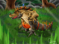 infernal_series league_of_legends male male_only renekton scorched_earth_renekton solo tagme