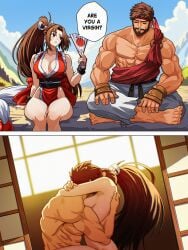 mai shiranui from capcom by aw