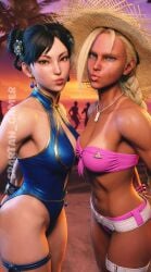 2girls 3d _spartan_gamer ai_generated big_ass big_breasts big_thighs breasts cammy_white cammy_white_(street_fighter_6) capcom chun-li chun-li_(street_fighter_6) curvaceous curvy curvy_figure female hips huge_ass huge_breasts huge_thighs large_ass large_breasts large_thighs light-skinned_female light_skin mature mature_female realistic slim_waist street_fighter street_fighter_6 the_spartan_gamer thick thick_hips thick_legs thick_thighs thighs voluptuous waist wide_hips wide_thighs