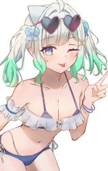 mint fantome from indie virtual youtuber by moriya