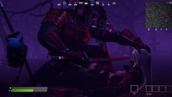 animated breasts breasts_out death dominant_male faceless_male female_penetrated fortnite fortnite:_battle_royale game_over gameplay_mechanics guro haruka_of_the_masks health_bar hud impalement killing male/female male_penetrating mask no_sound rape rezz_cubes samurai sex shogun_x_(fortnite) snuff stab stabbed sword tagme vaginal_penetration video white_hair