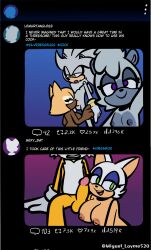 rouge the bat from idw publishing by miguel layme
