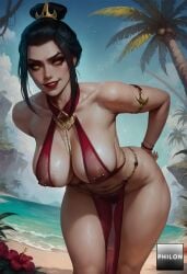 azula from avatar the last airbender by philon
