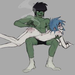 2d (gorillaz) from gorillaz by clownsobs